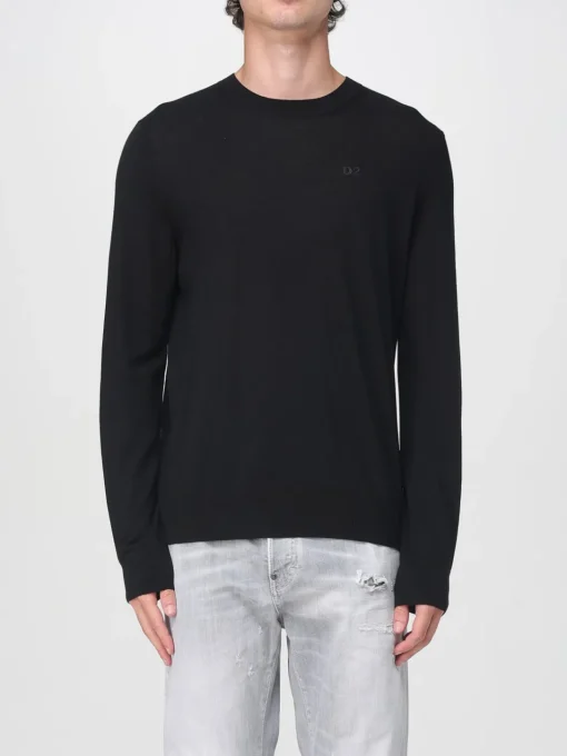Pullover basic Dsquared2 in lana