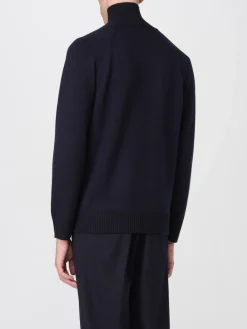 Pullover basic Paolo Pecora in lana vergine