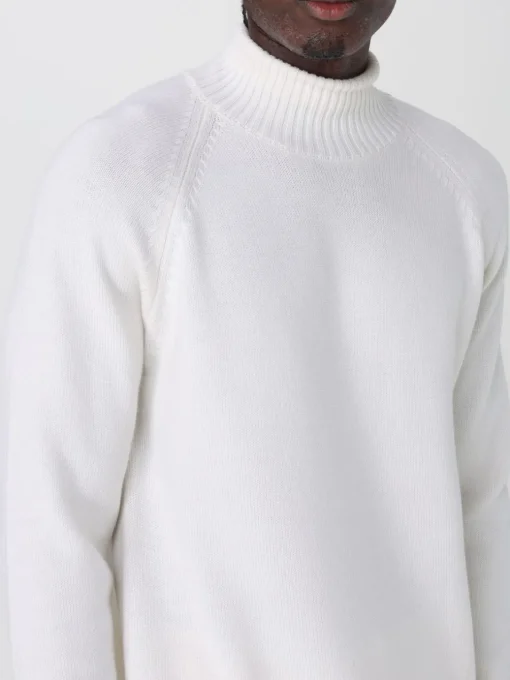 Pullover basic Paolo Pecora in lana vergine