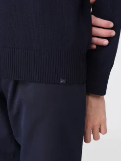 Pullover basic Paul & Shark in lana vergine