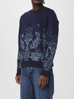 Pullover Etro in lana con motivo Paisley