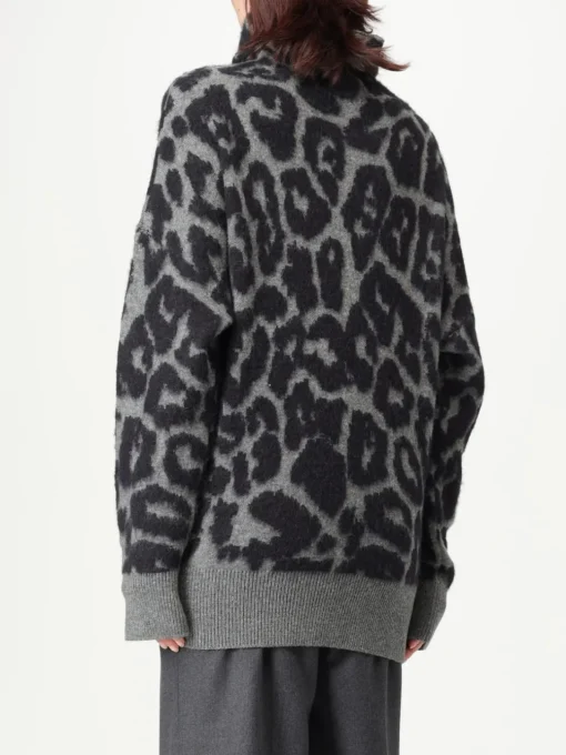 Pullover in lana animalier Stella McCartney