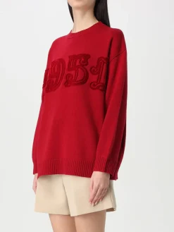 Pullover Max Mara in lana e cashmere con logo