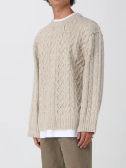Pullover Moschino Couture in lana vergine tricot