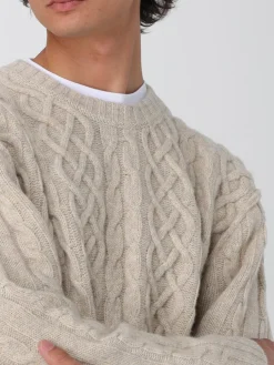 Pullover Moschino Couture in lana vergine tricot