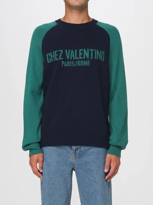 Pullover Valentino in lana con logo