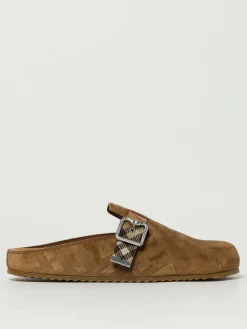 Sabot Check Urchin Burberry in camoscio