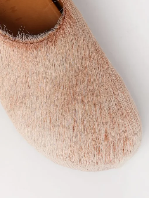 Sabot Fussbett Marni in pelliccia