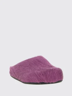 Sabot Marni in pelliccia