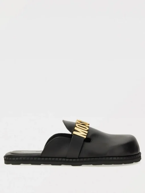 Sabot Moschino Couture in pelle