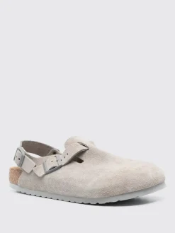 Sabot Tokio Birkenstock in camoscio