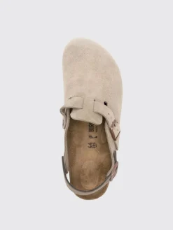 Sabot Tokio Birkenstock in camoscio