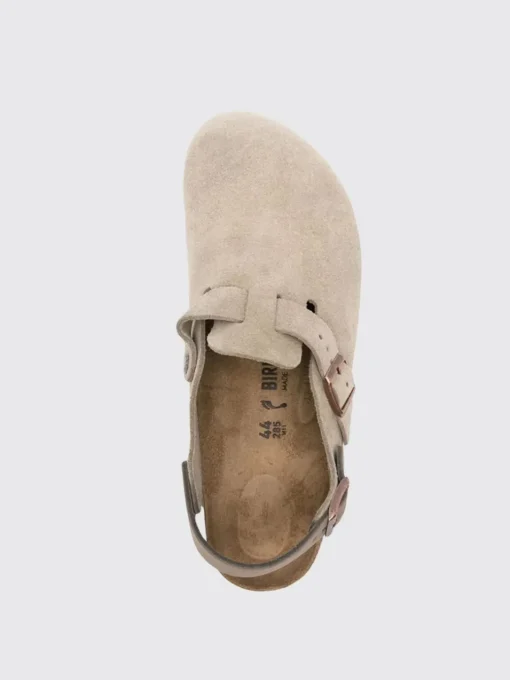 Sabot Tokio Birkenstock in camoscio