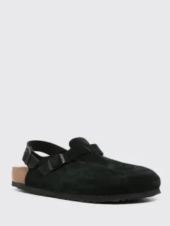 Sabot Tokio Birkenstock in camoscio