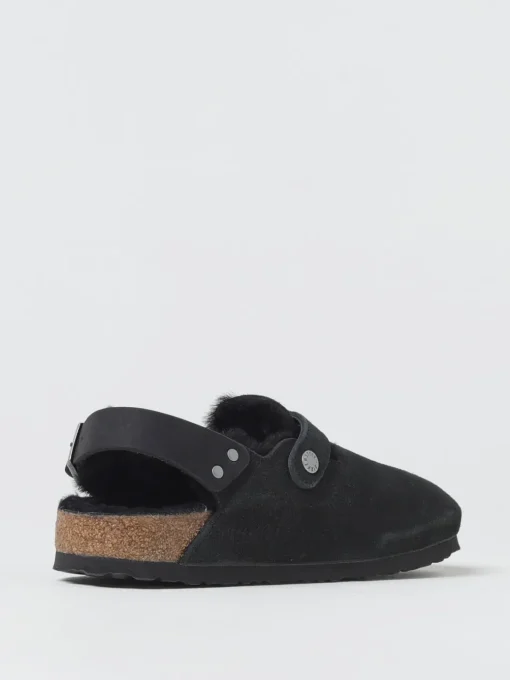 Sabot Tokio Birkenstock in camoscio