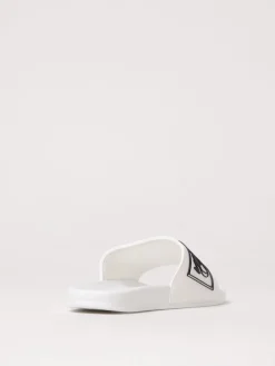 Sandali slides con logo Versace Jeans Couture