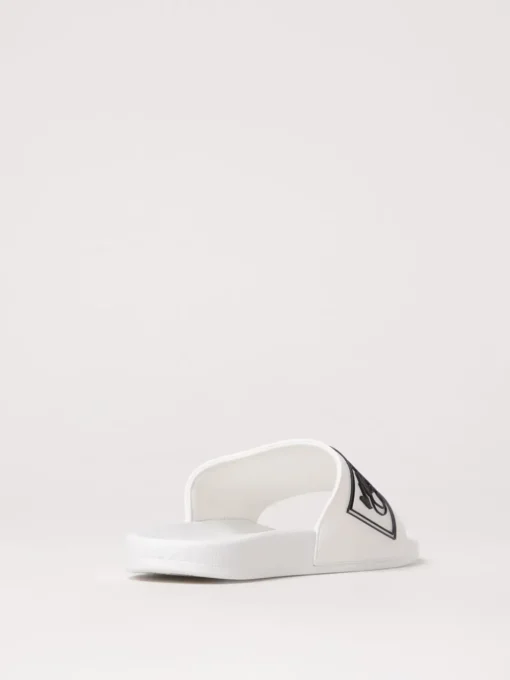 Sandali slides con logo Versace Jeans Couture