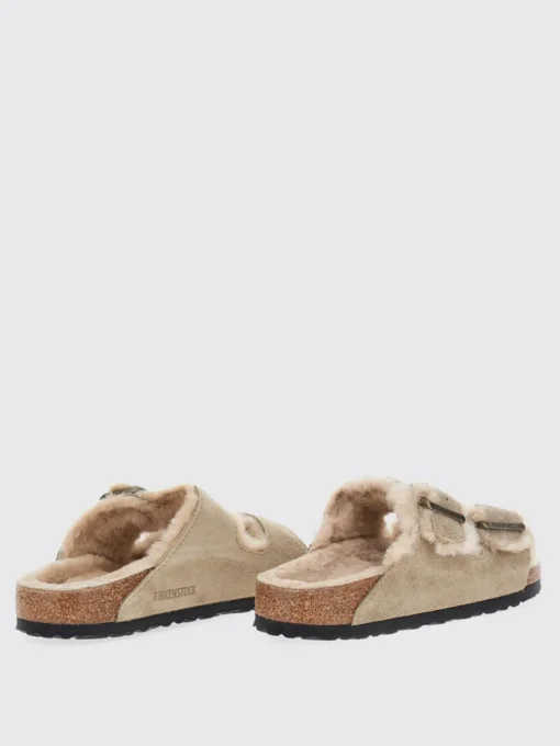 Sandalo Arizona Birkenstock in camoscio