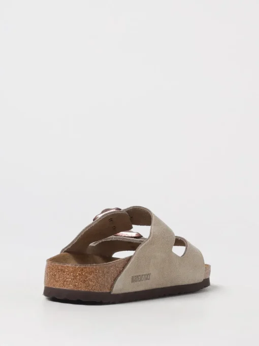 Sandalo Arizona Birkenstock in camoscio