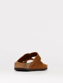 Sandalo Arizona Birkenstock in camoscio