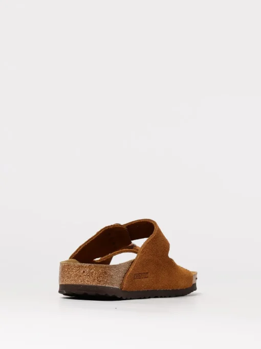 Sandalo Arizona Birkenstock in camoscio