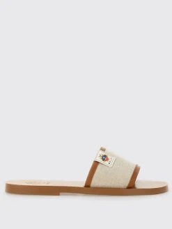 Sandalo Bally in canvas e pelle