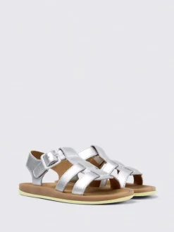 Sandalo Bicho Camper in pelle laminata