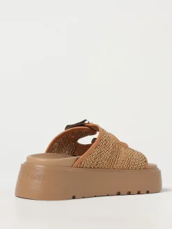 Sandalo Birky Ale Casadei in pelle intrecciata