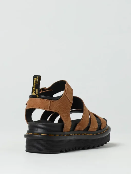 Sandalo Blaire Dr. Martens in pelle a grana