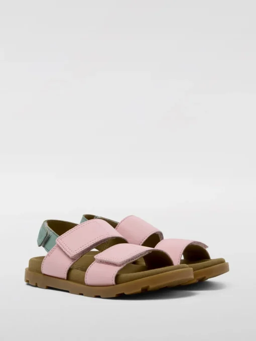 Sandalo Brutus Camper in pelle