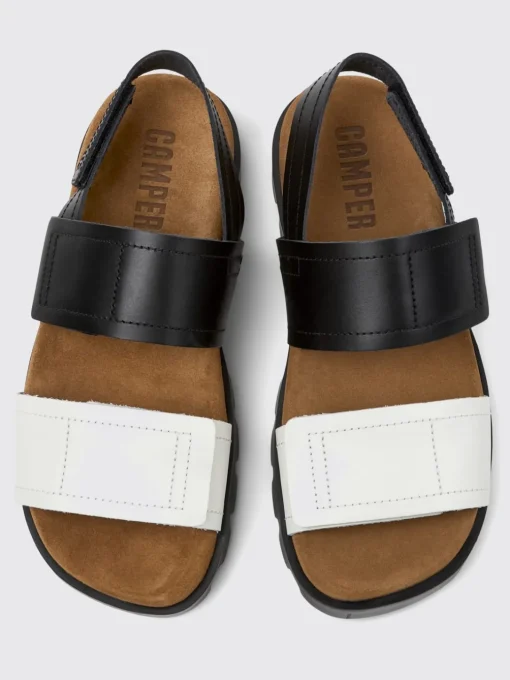 Sandalo Brutus Camper in pelle
