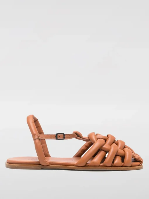 Sandalo Cabersa Hereu in nappa intrecciata