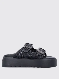 Sandalo Casadei in pelle vegana intrecciata
