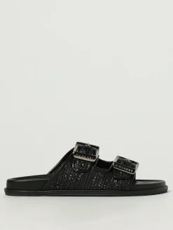 Sandalo Casadei in pelle vegana intrecciata