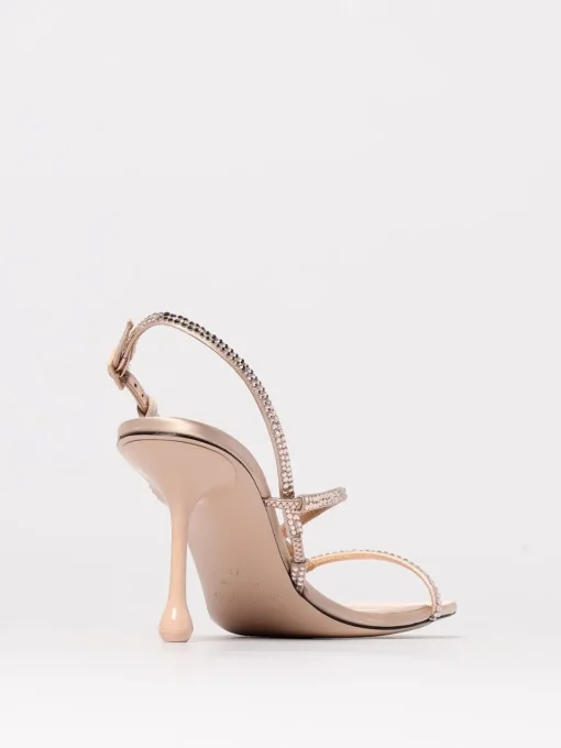 Sandalo Etana Jimmy Choo in pelle con strass