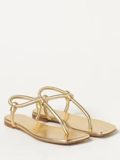 Sandalo Juno Gianvito Rossi in nappa laminata