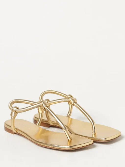 Sandalo Juno Gianvito Rossi in nappa laminata