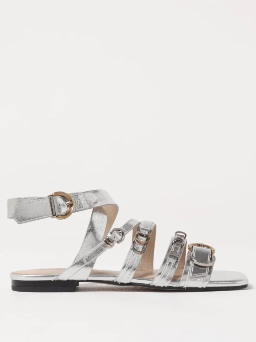 Sandalo Marli Pinko in pelle laminata