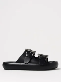Sandalo McQueen in pelle