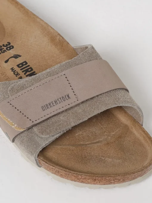 Sandalo Oita Birkenstock in camoscio