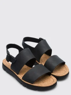 Sandalo Oruga Camper in pelle pieno fiore