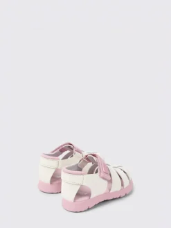 Sandalo Oruga Camper in pelle e tessuto