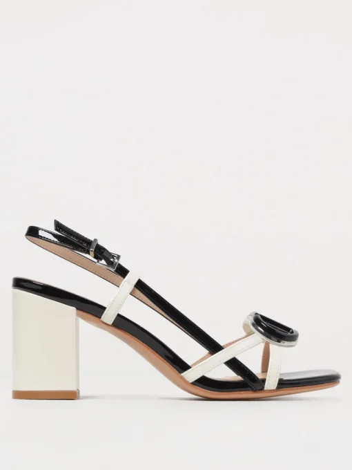 Sandalo Oval T Twinset in vernice