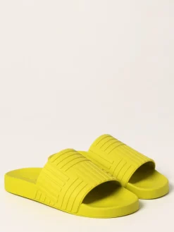 Sandalo slide Bottega Veneta in gomma