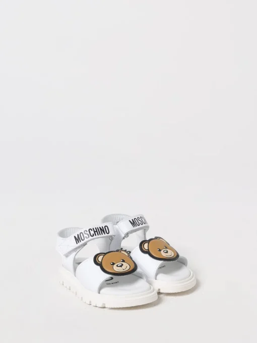 Sandalo Teddy Moschino in pelle