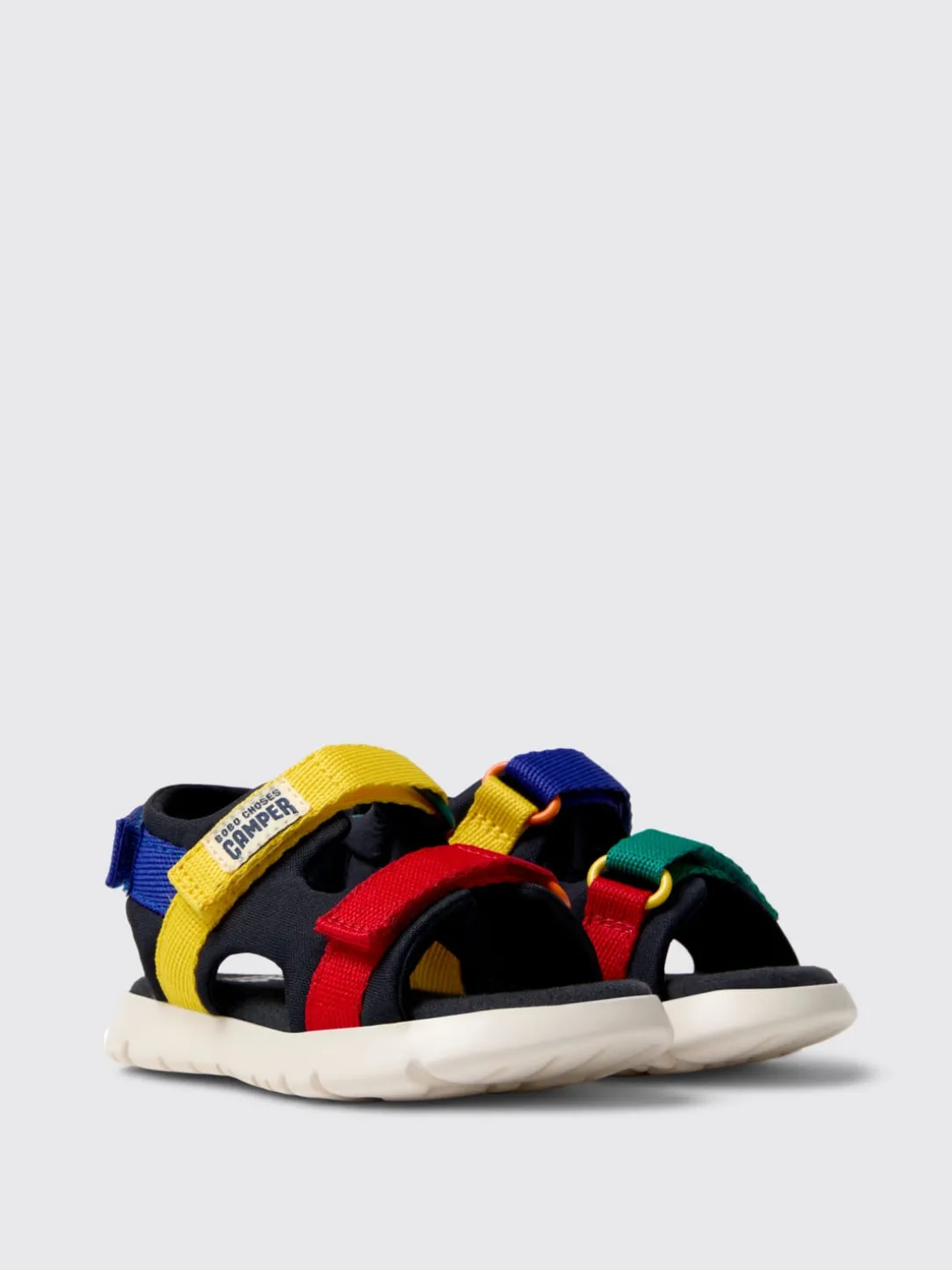 Sandalo Twins Bobo Choses x Camper in tessuto riciclato