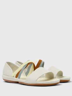 Sandalo Twins Camper in pelle