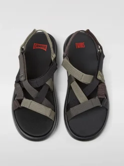 Sandalo Twins Camper in PET riciclato multicolor