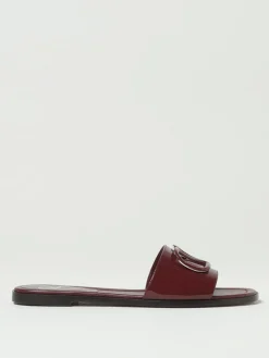 Sandalo VLogo Signature Valentino Garavani in vernice