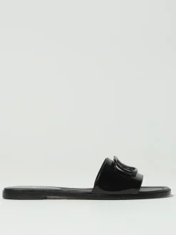 Sandalo VLogo Signature Valentino Garavani in vernice